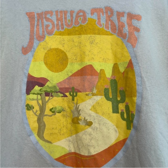 Joshua Tree National Parks Graphic Tee, Unisex Large, Earth Tones Naturecore - Picture 2 of 8